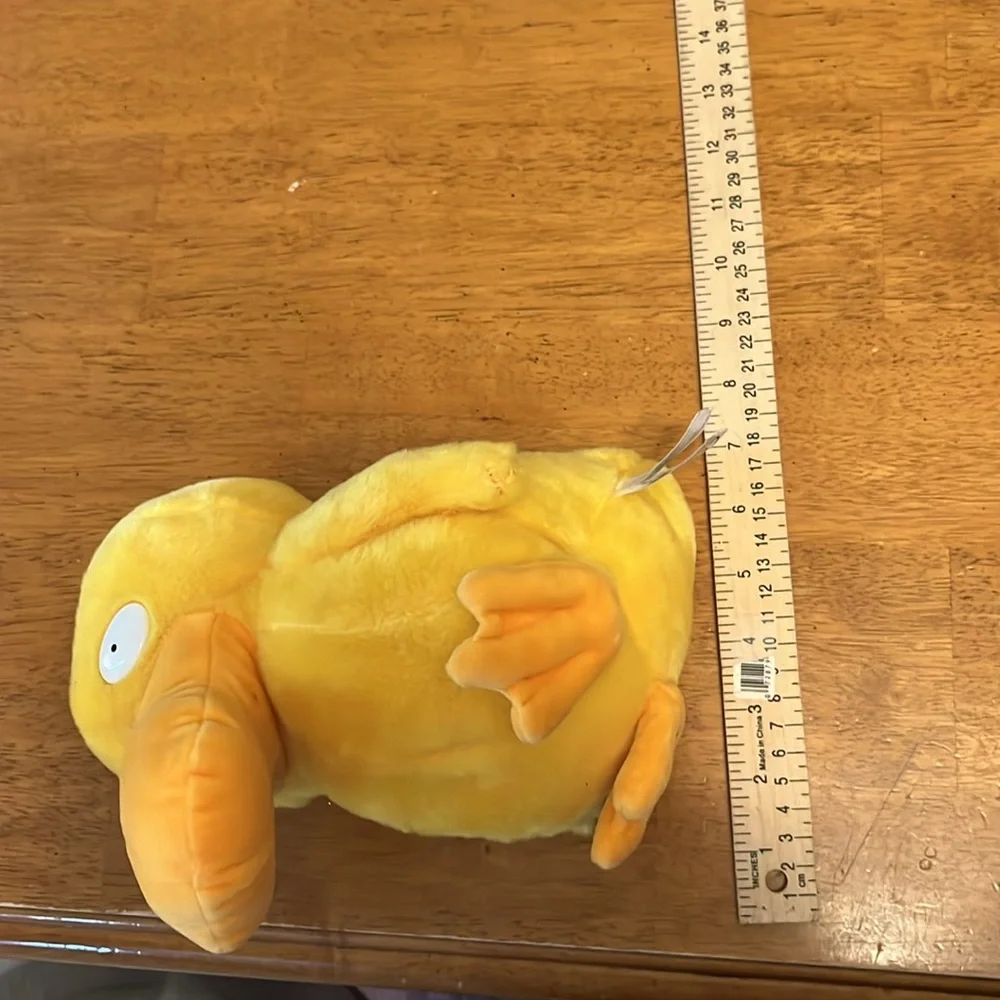 Pokémon’s Detective Pikachu Talking Psyduck Plush Stuffed Animal